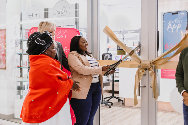 Zimkita Yeki - Tokai Salon Ribbon Cutting