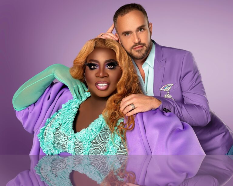 Latrice Royale and Christopher Hamblin