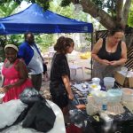 At the market